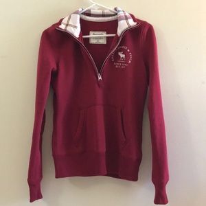Abercrombie Half Zip Sweatshirt